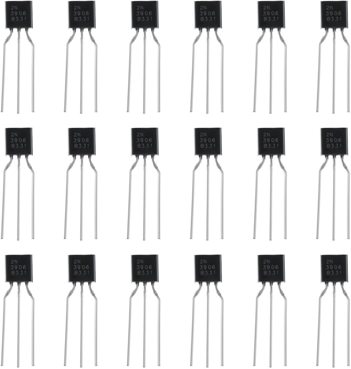 Dailygoods - 200 Stuks 2N3906 PNP Power Transistors voor Elektronica