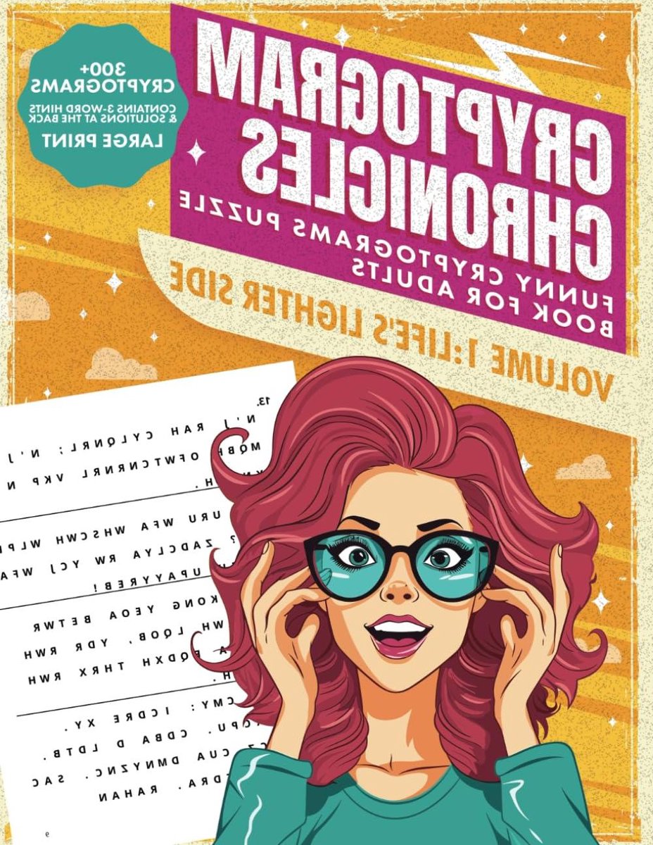 Cryptogram Puzzelboek - Cryptoquotes Puzzelboek - Hersenen Trainen - Grote Letter Cryptogrammen - 135 Pagina's - Niet gespecificeerd