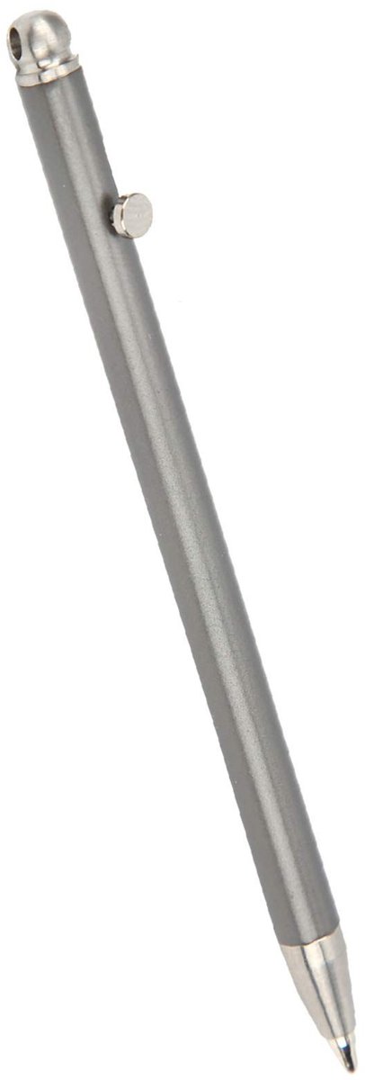 aladdien - Mini-balpen - Titanium pen - Draagbaar en lichtgewicht - Sleutelhangerpen - Duurzaam schrijfhulpmiddel - Geschikt voor outdoor avonturen