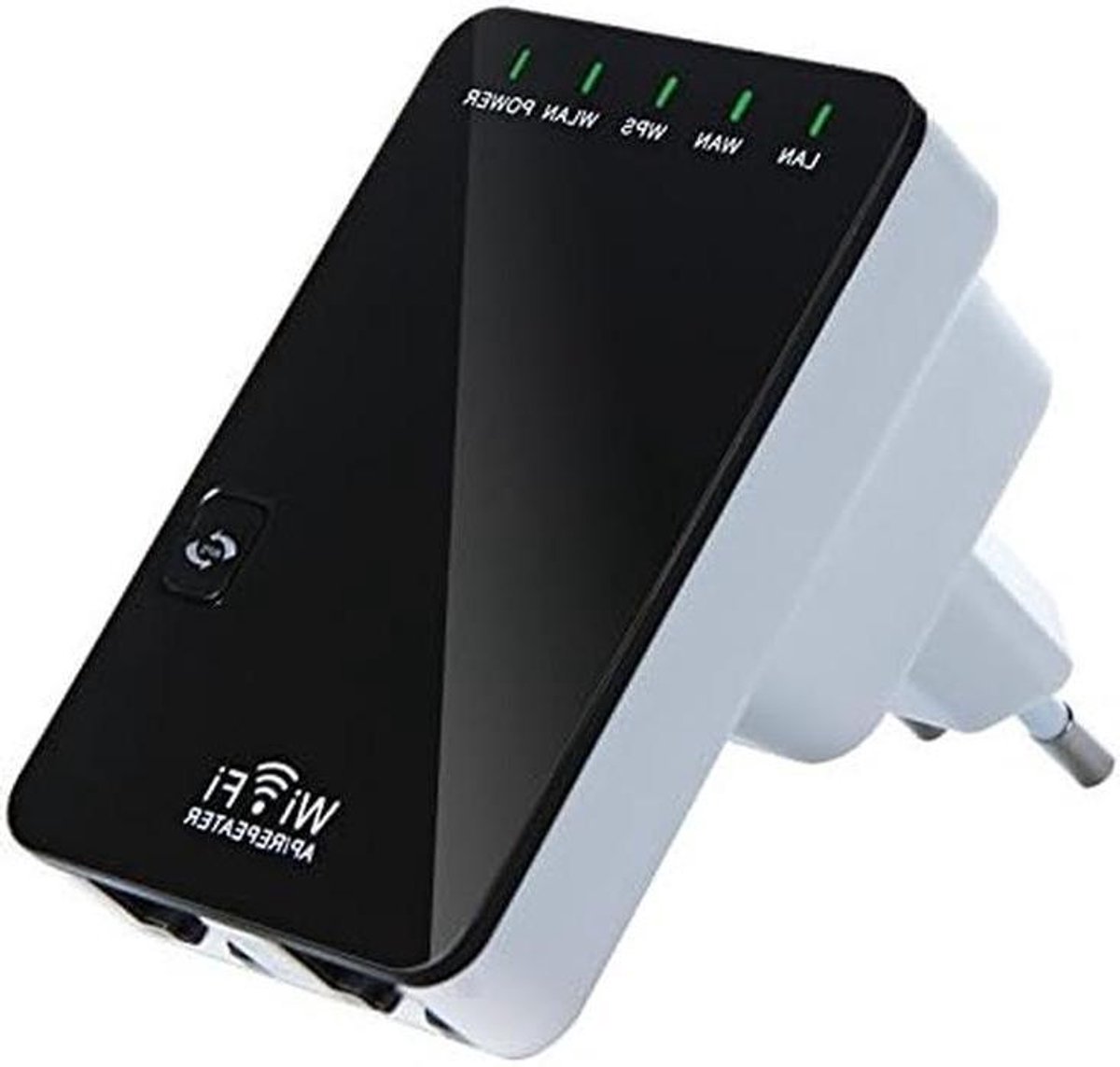Wifi Versterker - Wifi Repeater Access Point - Draadloos Bereik Vergroten - 2 RJ45 Poorten