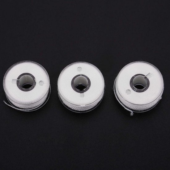 Vislijn Wateroplosbaar - Aas Lijn String - Vissen Aas Plaatsen - 3 Packs - 20 m - Transparant — afbeelding 4