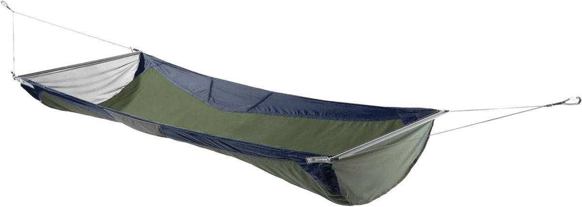 Hangmat - Kampeerhangmat - Ontspannen Buiten - 2-in-1 functie - 250 pond capaciteit - Marine Olijf