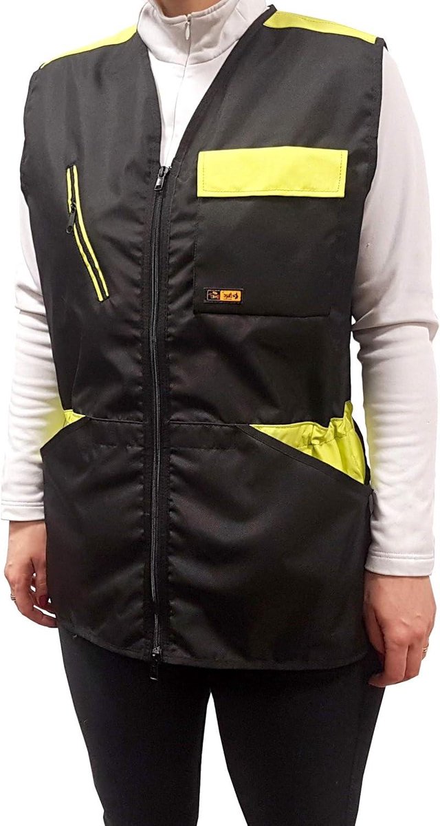 Hond Trainingsriem - Handler Vest - Hondentraining - Functioneel met 5 zakken - Maat M - Kalk