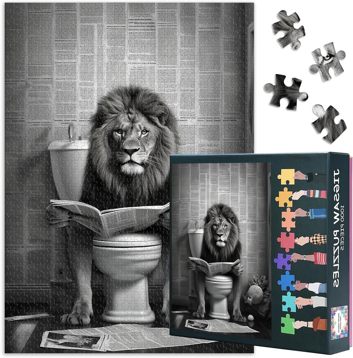 Volwassen Puzzel - Legpuzzel Spel - Ontspanning Thuis - 1000 Stukjes - 70 x 50 cm - Artwork-10