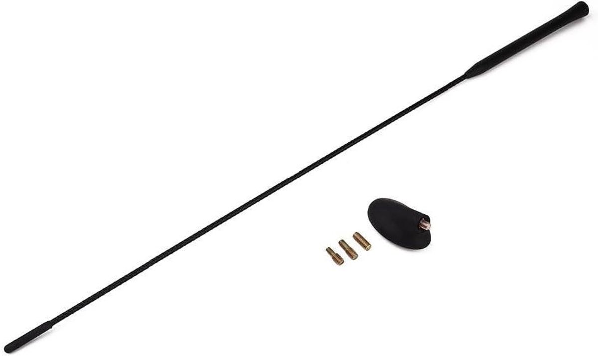 Dakantenne Kit - Auto Antenne Mast - Radio Ontvangen - Directe Vervanging - 55 cm - Zwart