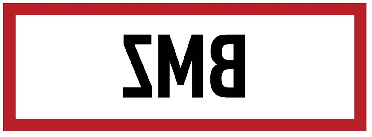 Brandmeldercentrale Sticker - Veiligheidsteken Informatiebord - Brandveiligheid Signalering - DIN 4066 Norm - 105x297 mm - Wit