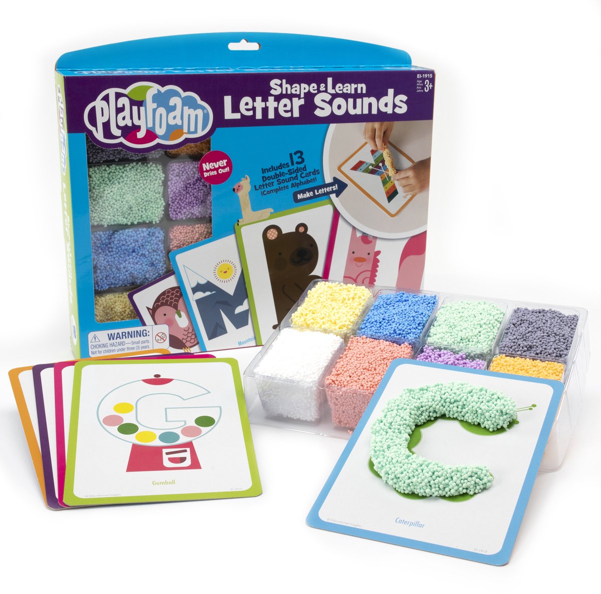 Learning Resources Playfoam® Shape & Learn Letter Sounds Set - 3+