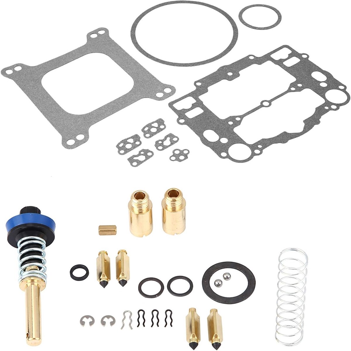 Reparatieset voor carburateurs, geschikt voor 1400 Series modellen en Carter Competition Series, inclusief onderdelen en accessoires voor optimale prestaties