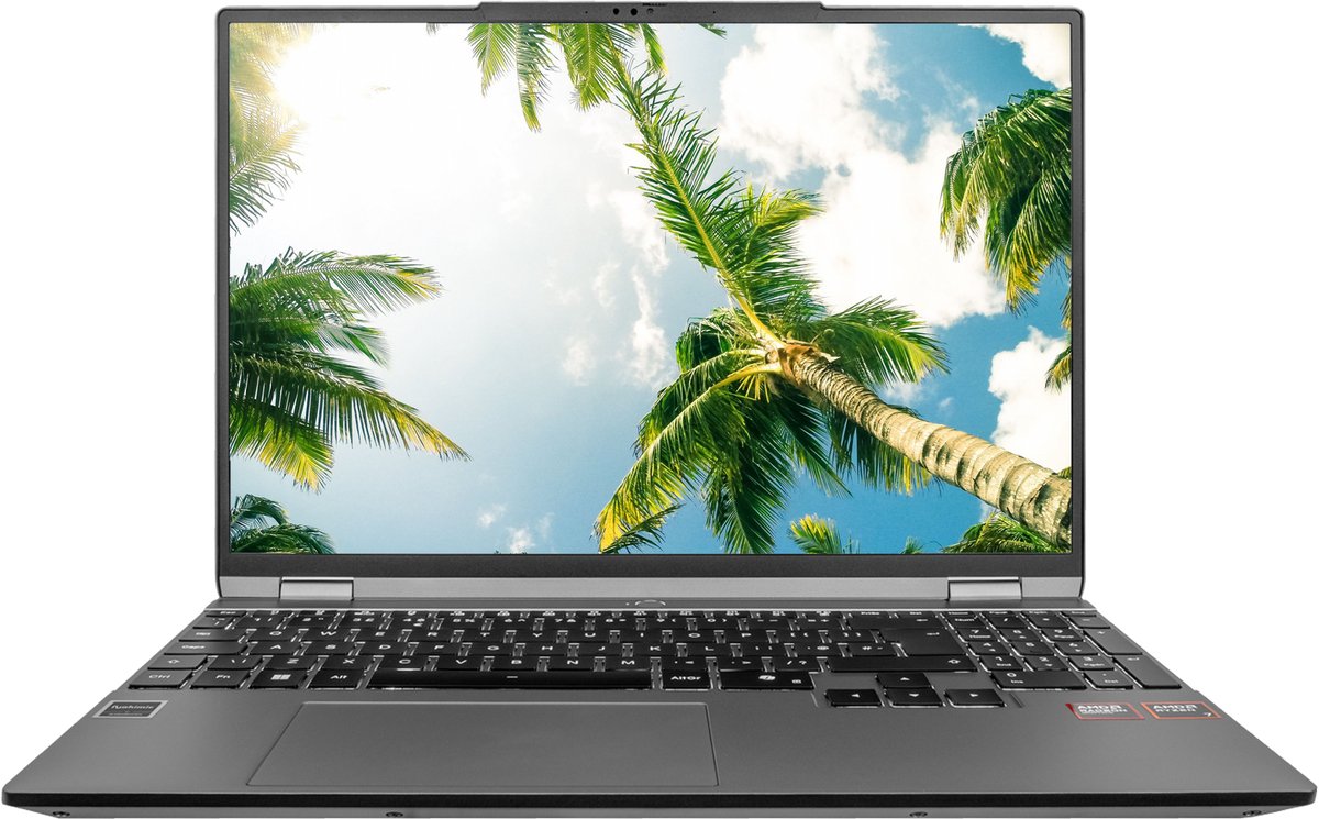 15.3 Aluminium laptop voorzien van USB-C, Wifi 6E , AMD Radeon 860M videokaart en AMD Ryzen AI 7 350 processor