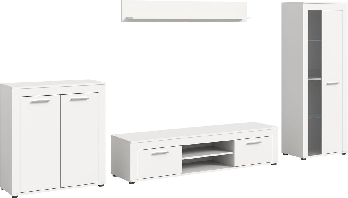 Jam wandkast J26 systeem wit.
