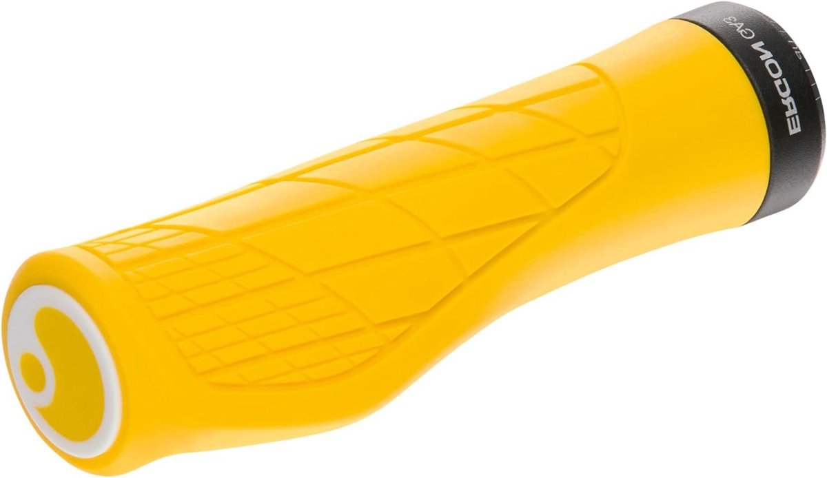 Fietsgrepen - Handvatten - Comfortabel Fietsen - Superzachte rubbermix - 30 mm diameter - Geel