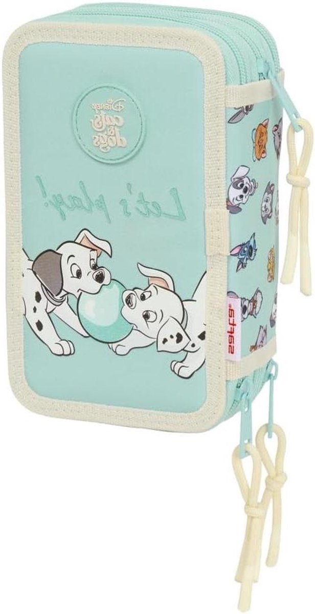 Schooletui met inhoud - Kinderetui etui - Schoolbenodigdheden organiseren - 37 gebruiksvoorwerpen - 125 x 55 x 195 cm