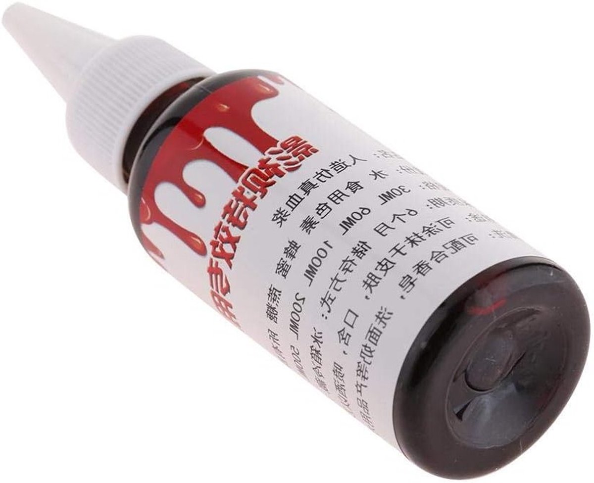 Halloween Nep Bloed voor Make-up en Kostuums - Speciale Wonden, Littekens en Zombie Party Accessoires (30ml)