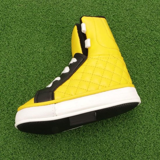 Luxe Golf Putter Hoofdkap van PU Leer, Bescherming voor Putter Clubs, Geschikt voor Alle Merken, Grappig Schoenontwerp, Ideaal voor Golfliefhebbers van Luxe — afbeelding 2