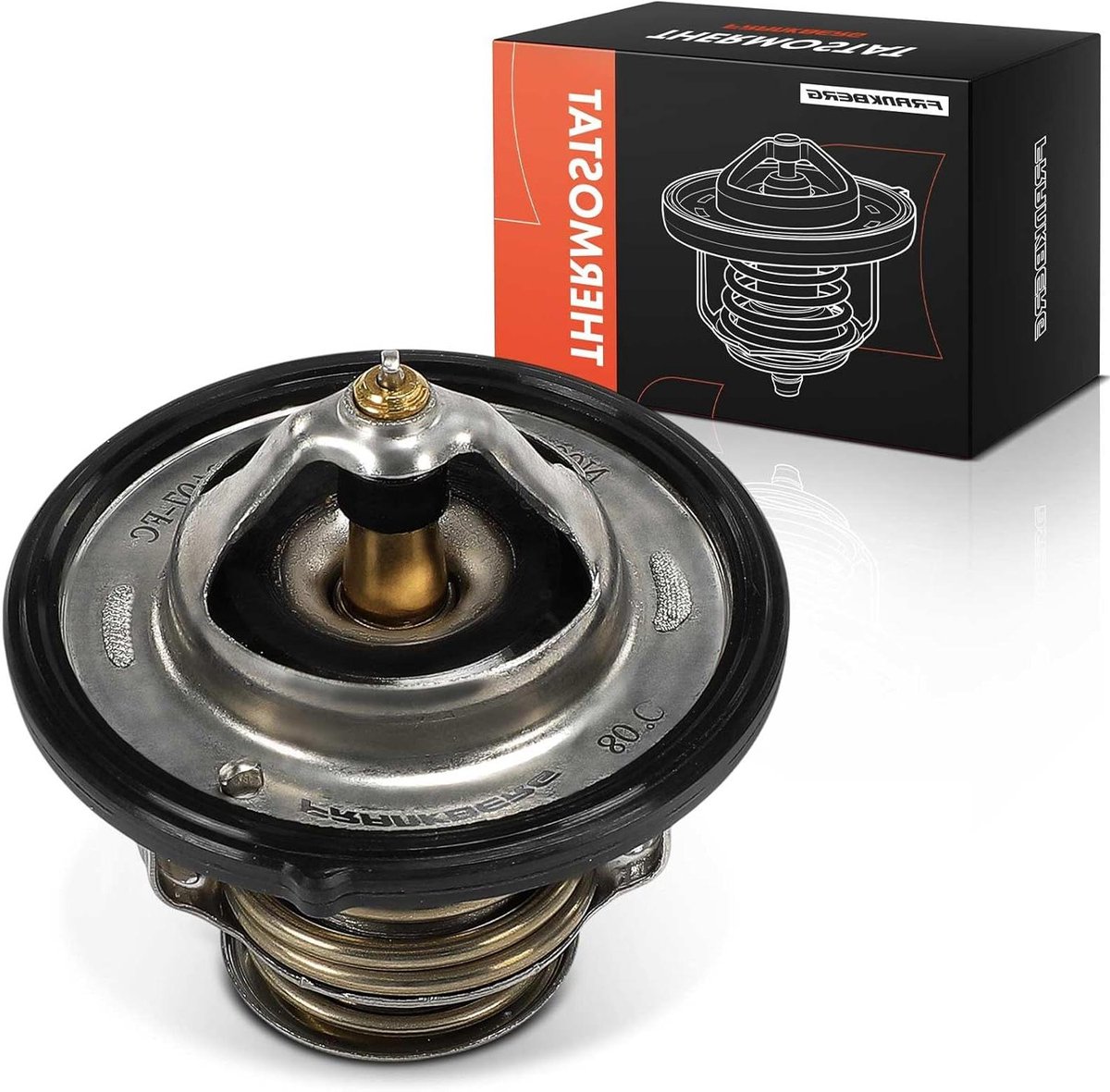 Thermostaat Koelvloeistof - Koelwaterregelaar Radiator - Motorkoeling Regelen - Vervangingsonderdeel Motor - OEM 96440407 - null