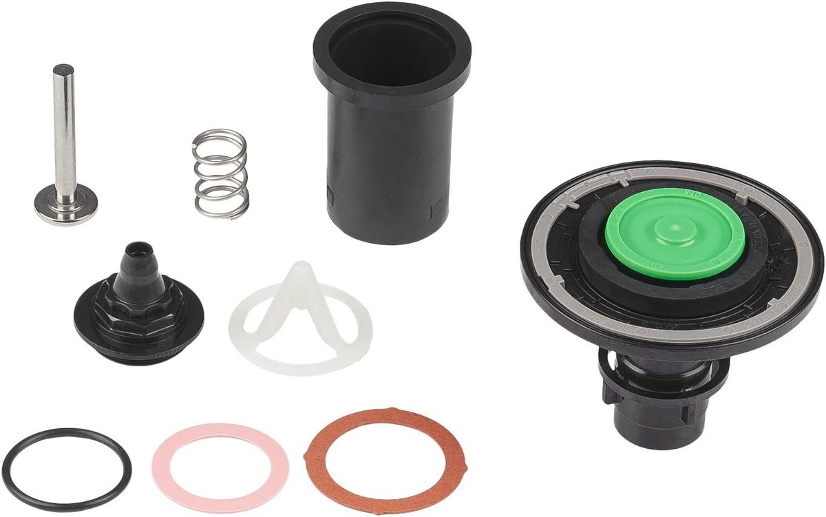 Reparatieset Toiletkast - Waterkast Onderdelen - Toilet Reparatie - Dubbel Gefilterd Membraan - 922 x 1016 x 922 cm - Chroom