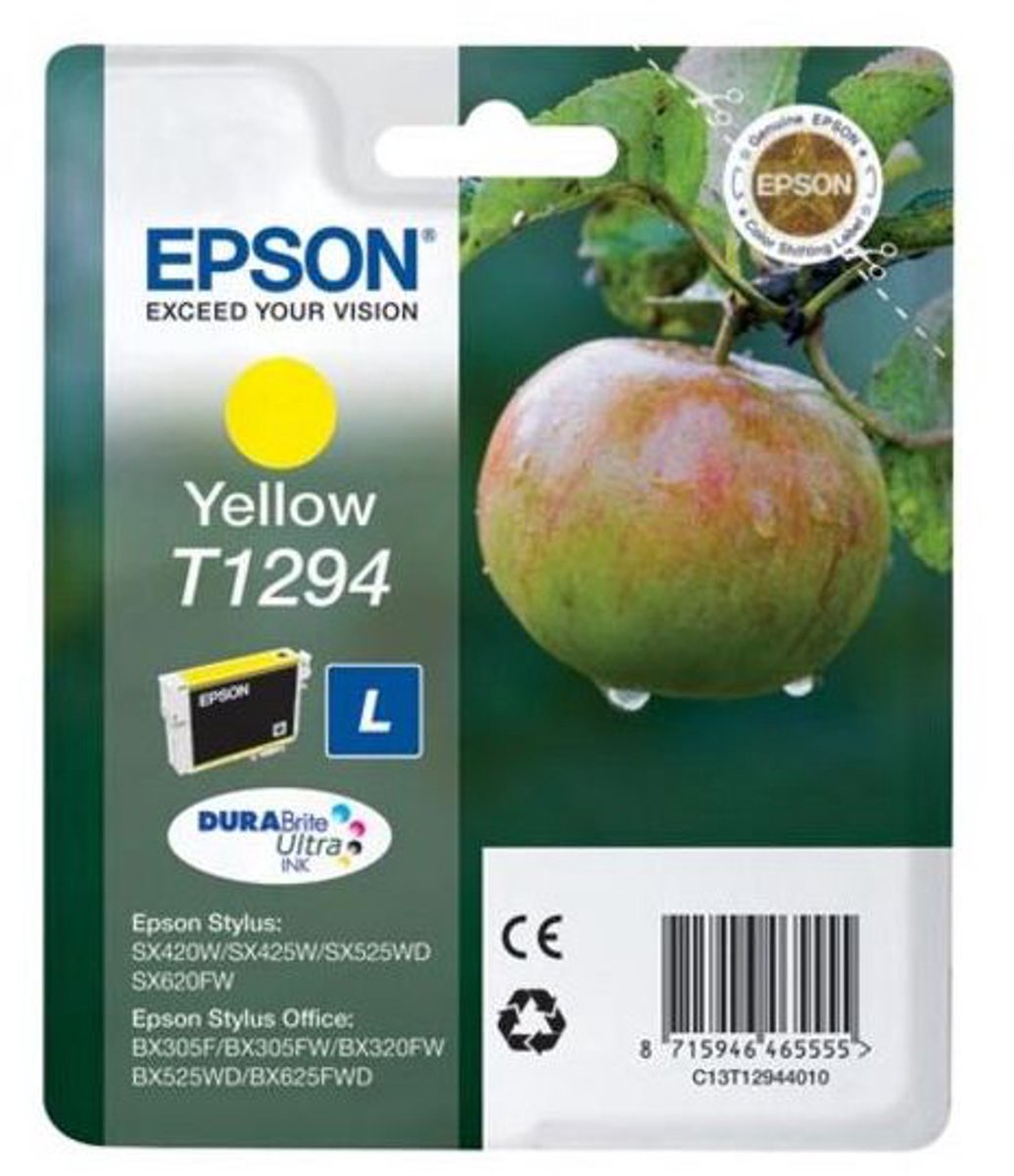Epson inktpatroon Yellow T1294 DURABrite Ultra Ink