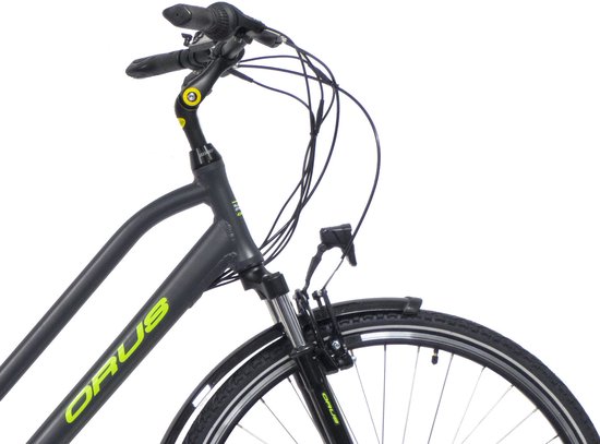 Orus Randonnee elektrische fiets dames 13 Ah grijs van Orus — afbeelding 4