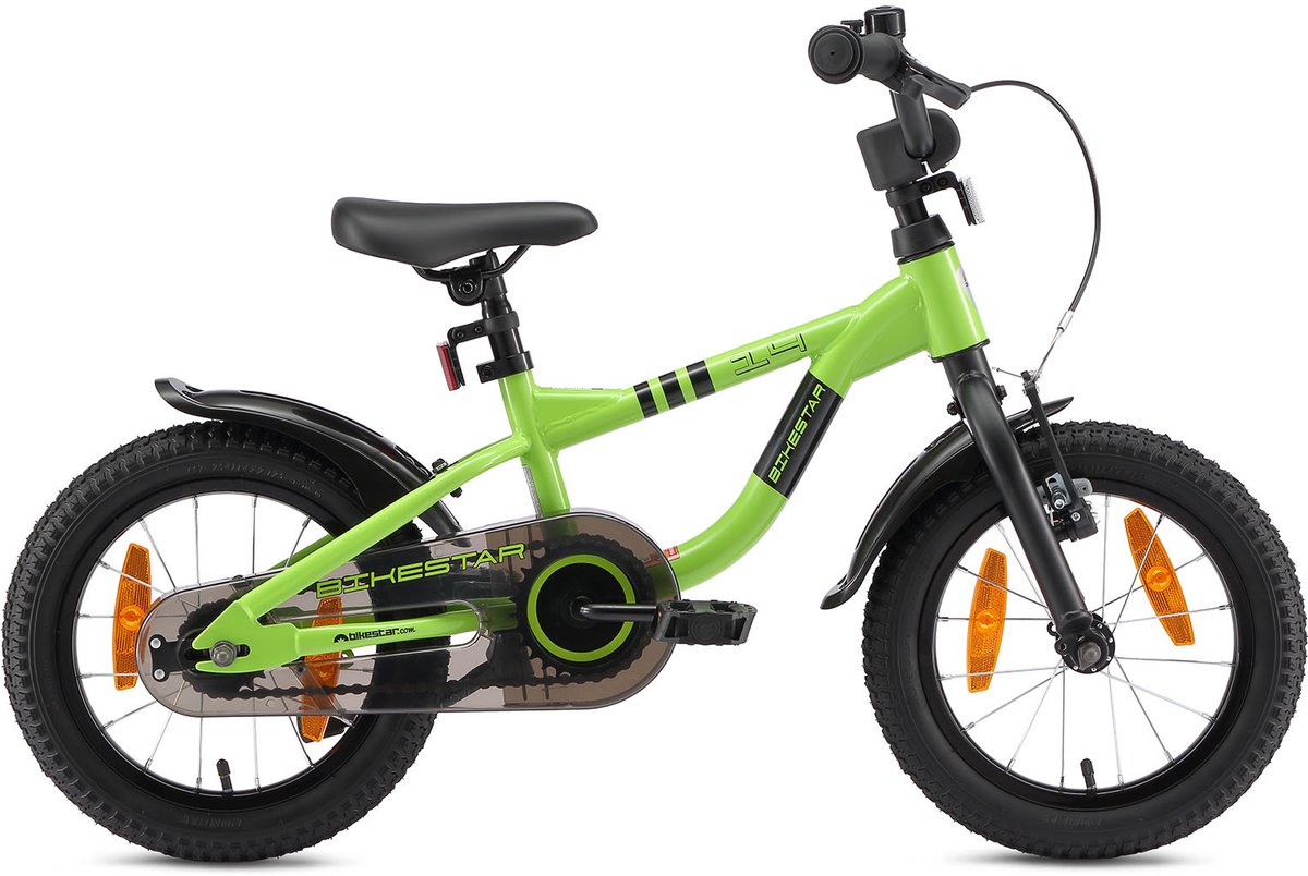 Löwenrad kinderfiets 14 inch wielen groen
