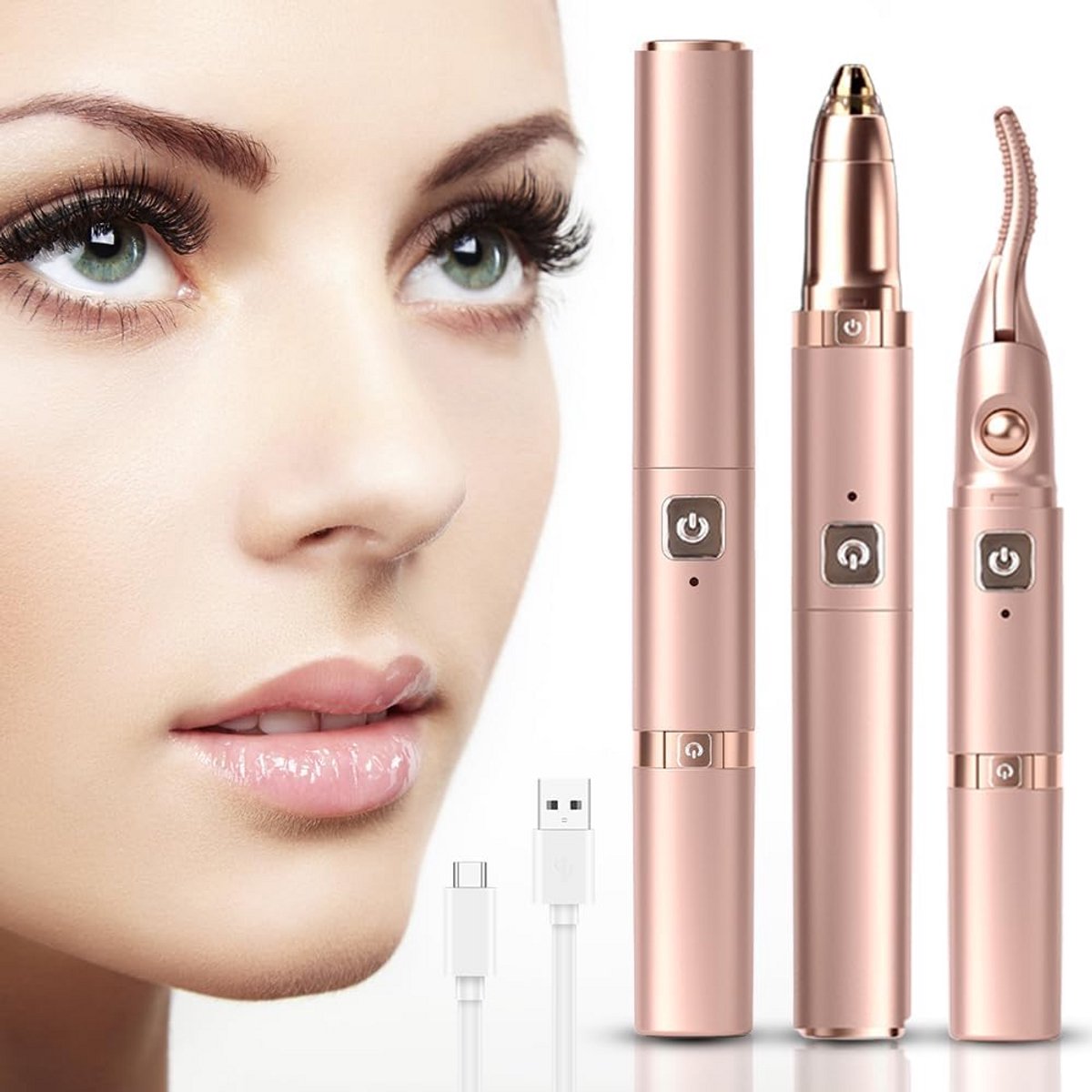 Wimperlifting Set - Elektrische Wimperkruller - Verwarmde - Stijlvol