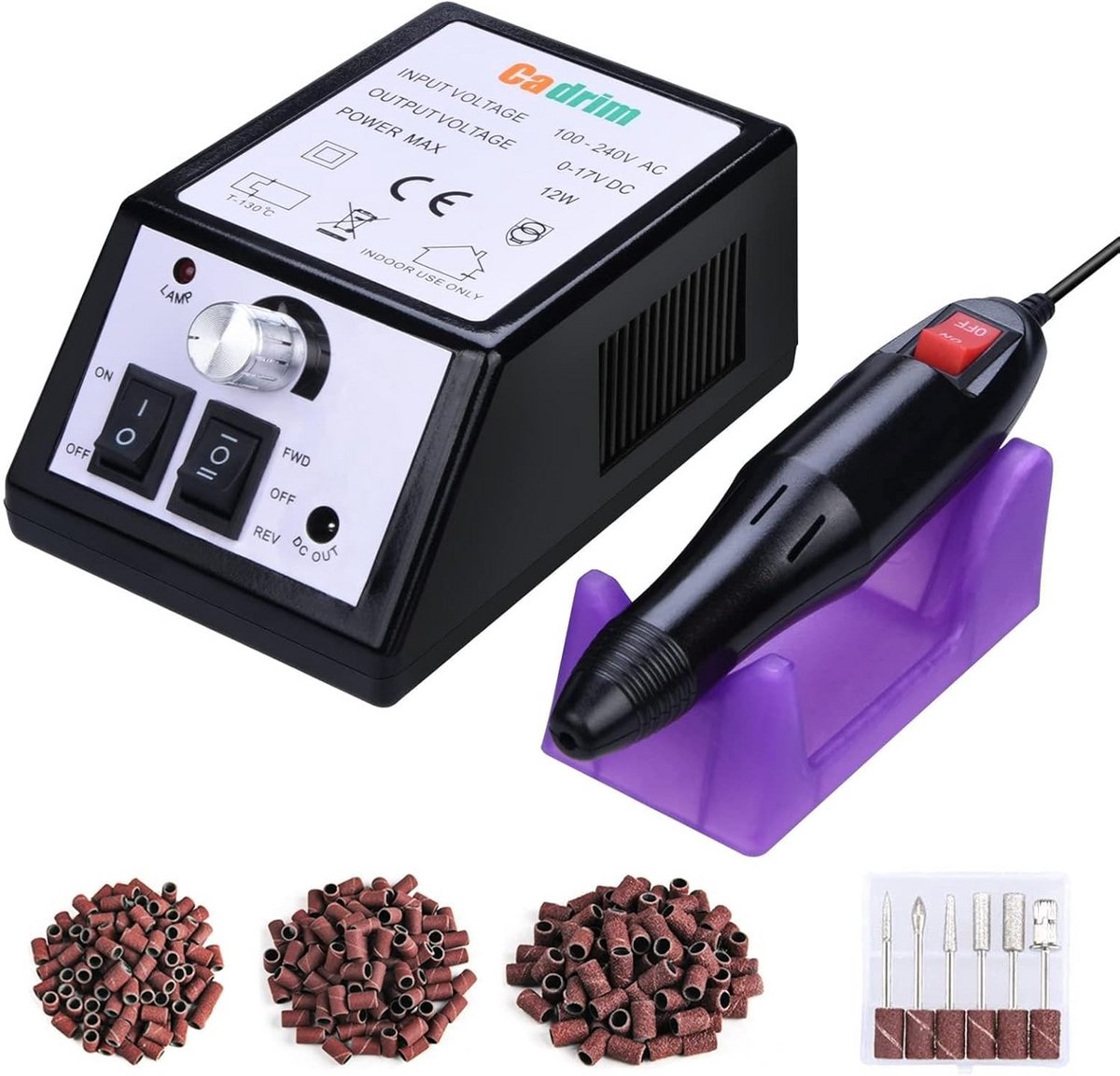 Pedicureset Electrisch Professioneel - Nagelvijl - Nagelfrees - Manicure - Efficiënt