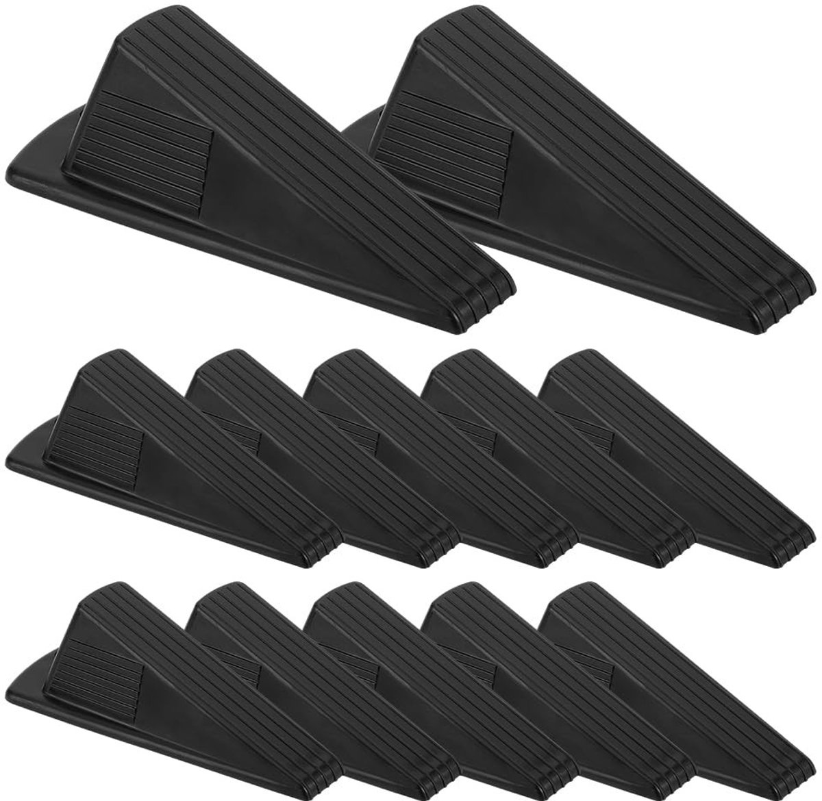 Dailygoods - 15 Stuks Jumbo Deurstoppers van Siliconen voor Deurbeveiliging