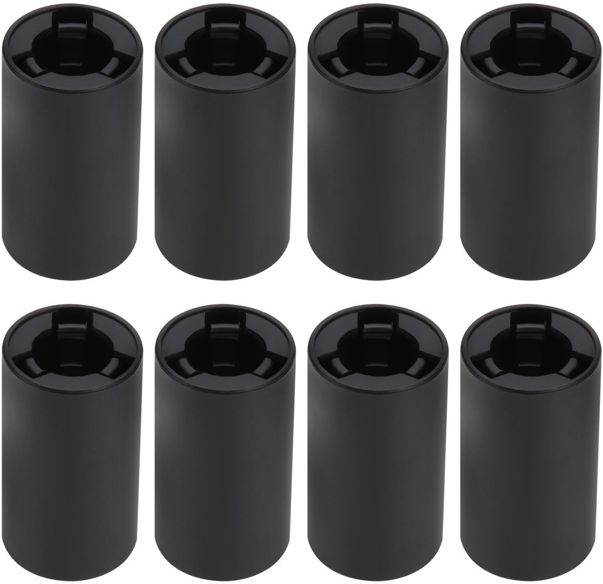 Dailygoods - Dailygoody - AA naar C Batterij Converter - Batterijadapter - Compact formaat - 8 Stuks - Geschikt voor AA Opladen - Ideaal voor C Batterijen