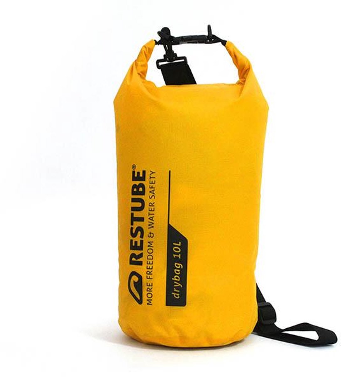 Restube-drybag-20Liter- geel - waterdicht-