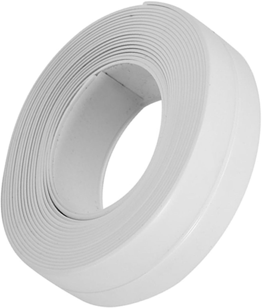 Dailygoods - Dailygoody - Waterproof Strip - Flexibele Sealing Strip - Zelfklevend en Duurzaam - Wit - Voor Badkamer en Keuken - 3.2M Lang
