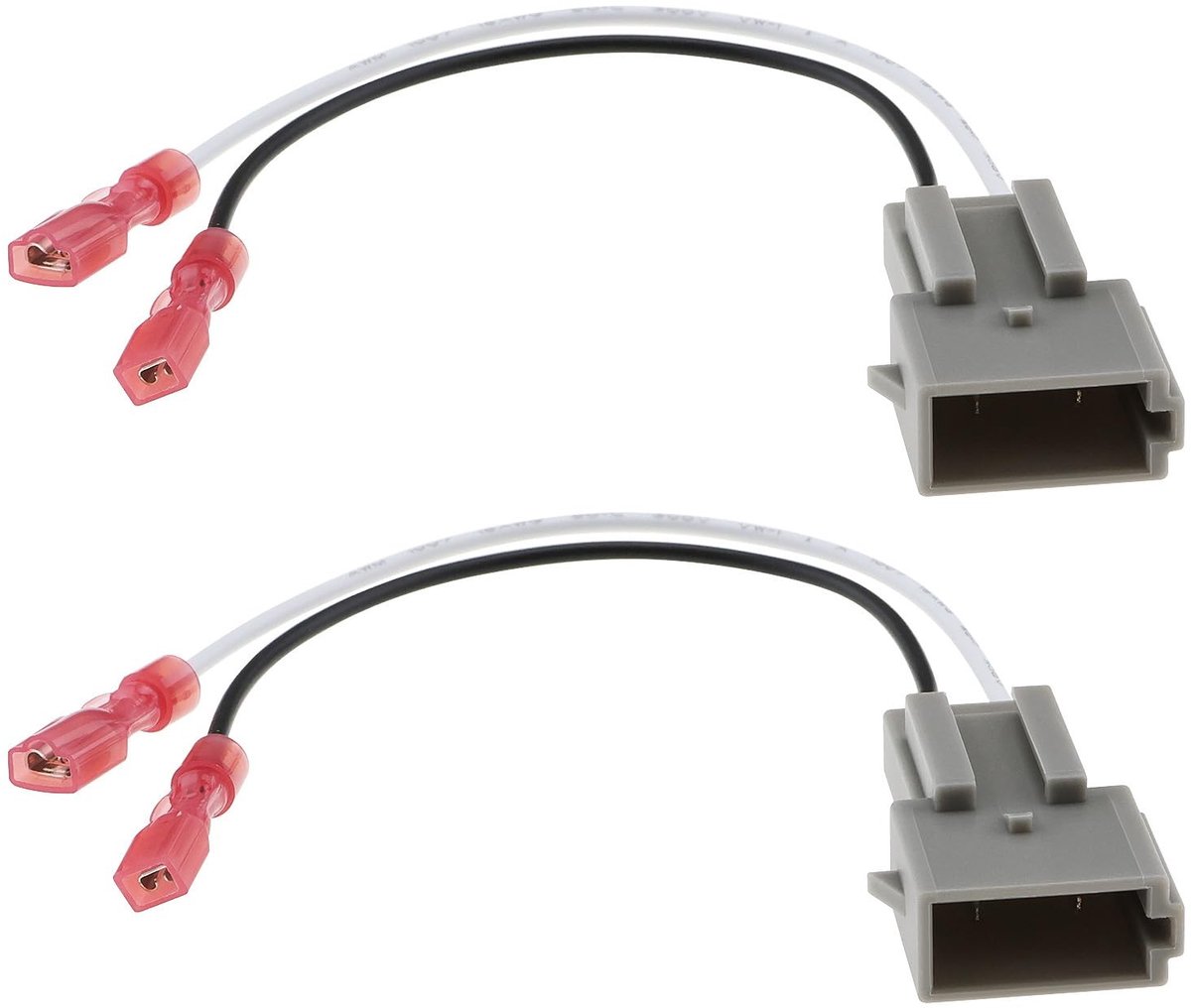 Dailygoods - Dailygoody - Auto Speaker Kabelboom Adapter - Compatibel met Mazda Miata - Draadlengte 14,5 cm - Geschikt voor Ford - 1 Paar