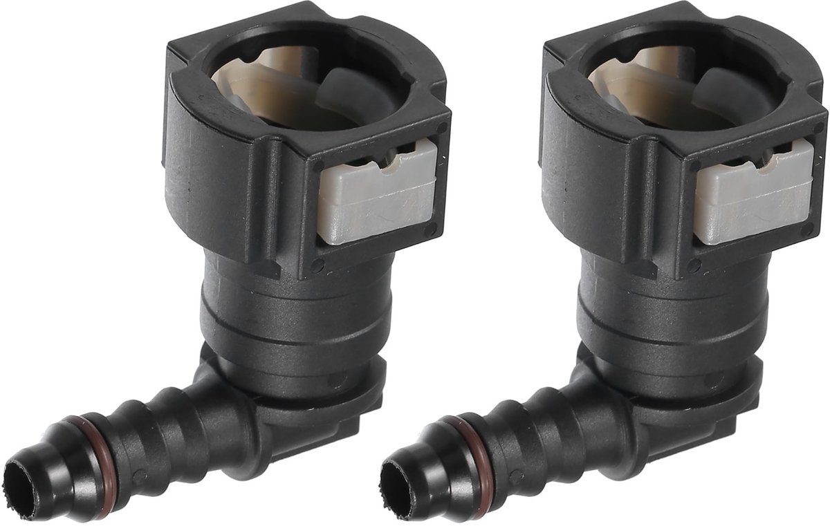 Dailygoods - Snelsluitconnector voor Autobrandstofleiding 90 graden
