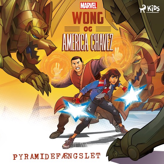 Marvel Wong og America Chavez – Pyramidefængslet - cover