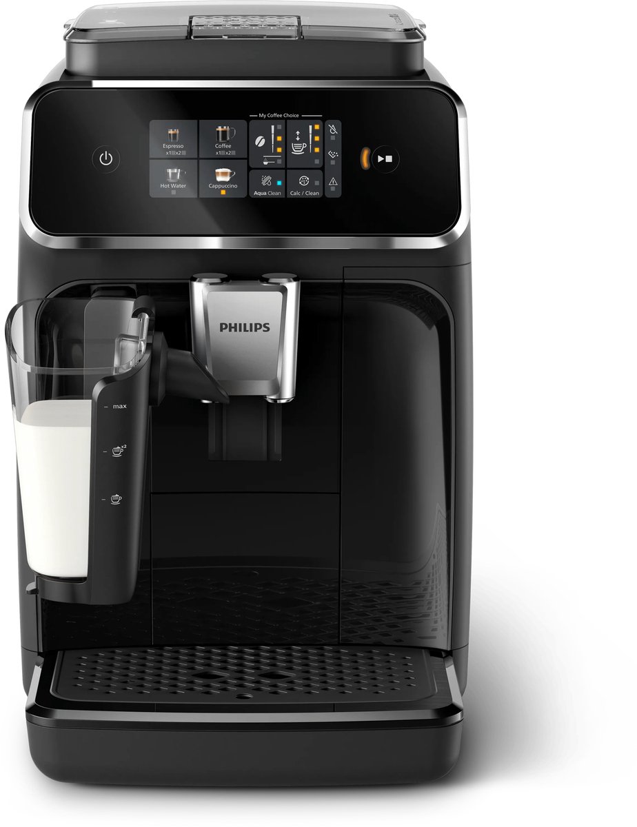 Philips 2300 Series LatteGo EP2331/10 - Espressomachine - 3 Soorten Koffie + Heet Water - Zwart / Chroom - + AquaClean Filter – foto 7