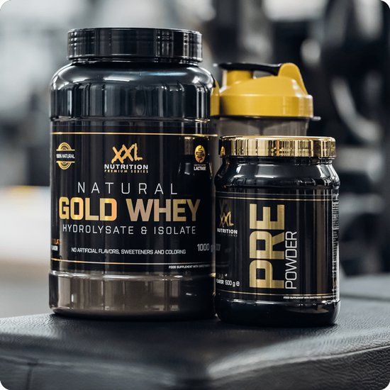 XXL Nutrition - Natural Gold Whey - Whey Hydrolisaat & Isolaat Proteďne - Eiwitpoeder Shake - 100% Natuurlijk - Diverse Smaken - Vanille - 1000 gram (33 shakes) van XXL Nutrition — afbeelding 4