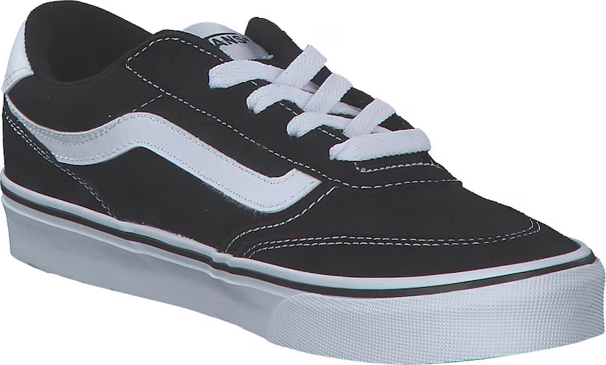 VANS Dames Brooklyn Ls Sneakers Schoenen Textiel VN000D7UBZW Zwart/Wit Low Top