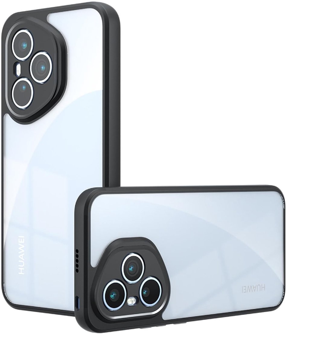 Dailygoods - Transparante Hoes voor Telefoon met Dubbellaagse Bescherming