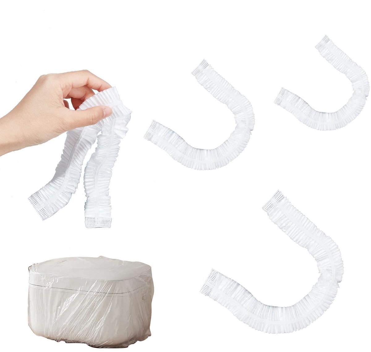 Dailygoods - Set van 30 Transparante Stofafdekkingen voor Keukenapparaten