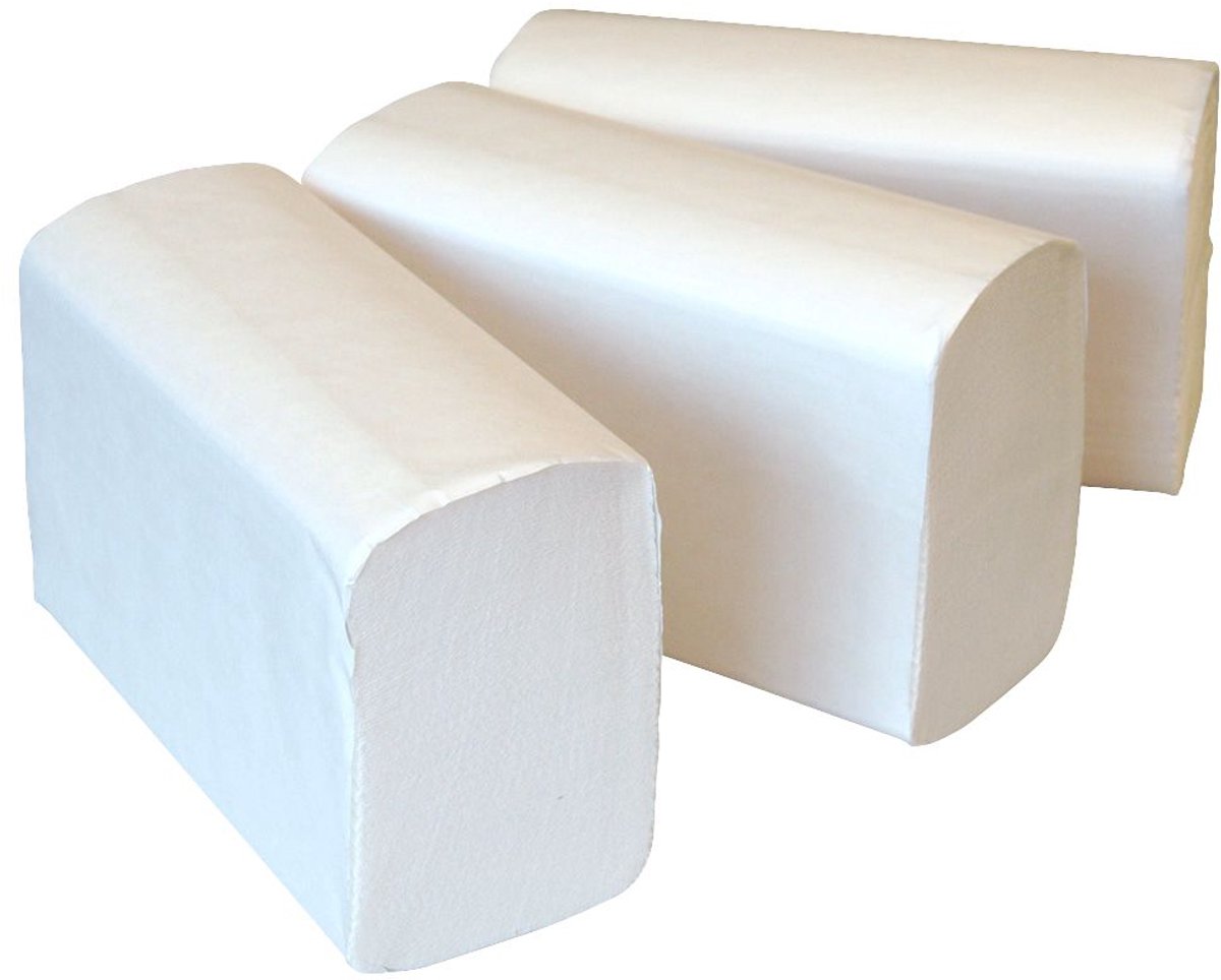 Bove Multifold Papieren Handdoeken 2-laags hoogwit - 3000 stuks