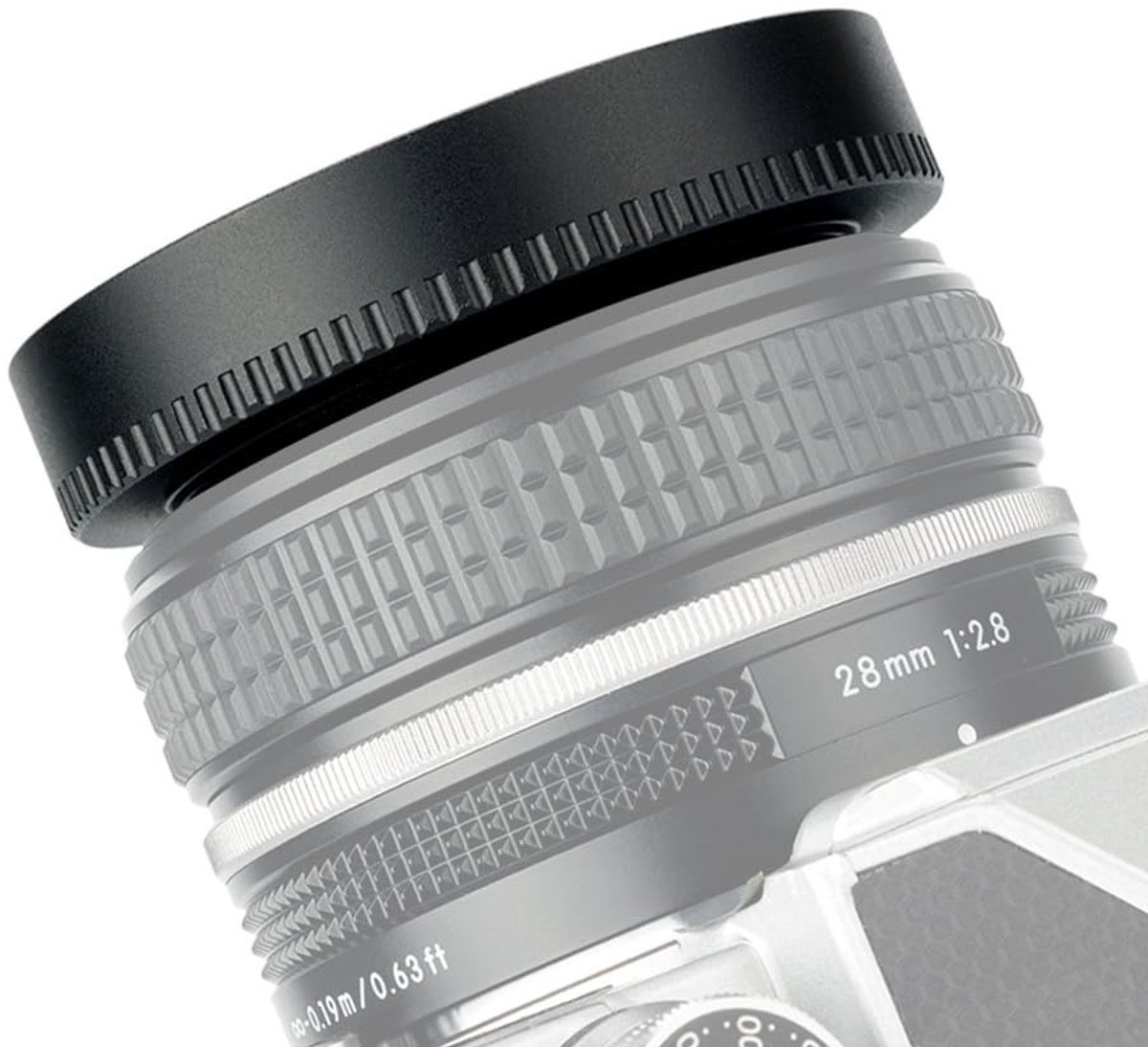 Dailygoody - Metalen inschroefbare lenskap - Camera accessoires - Perfecte bescherming - Zwart - Geschikt voor Nikon Nikkor Z lenzen