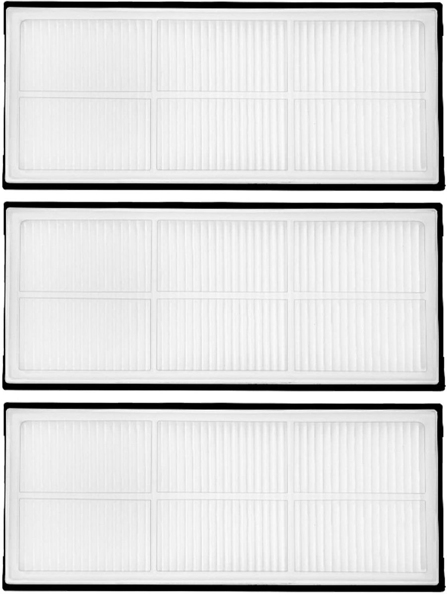 Dailygoody - 3 Stuks Hepa Filter - Xiaomi Roborock S7 G10 T7S - Hoogwaardige filtratie - Compact formaat - Ideaal voor stof en allergieën - G...