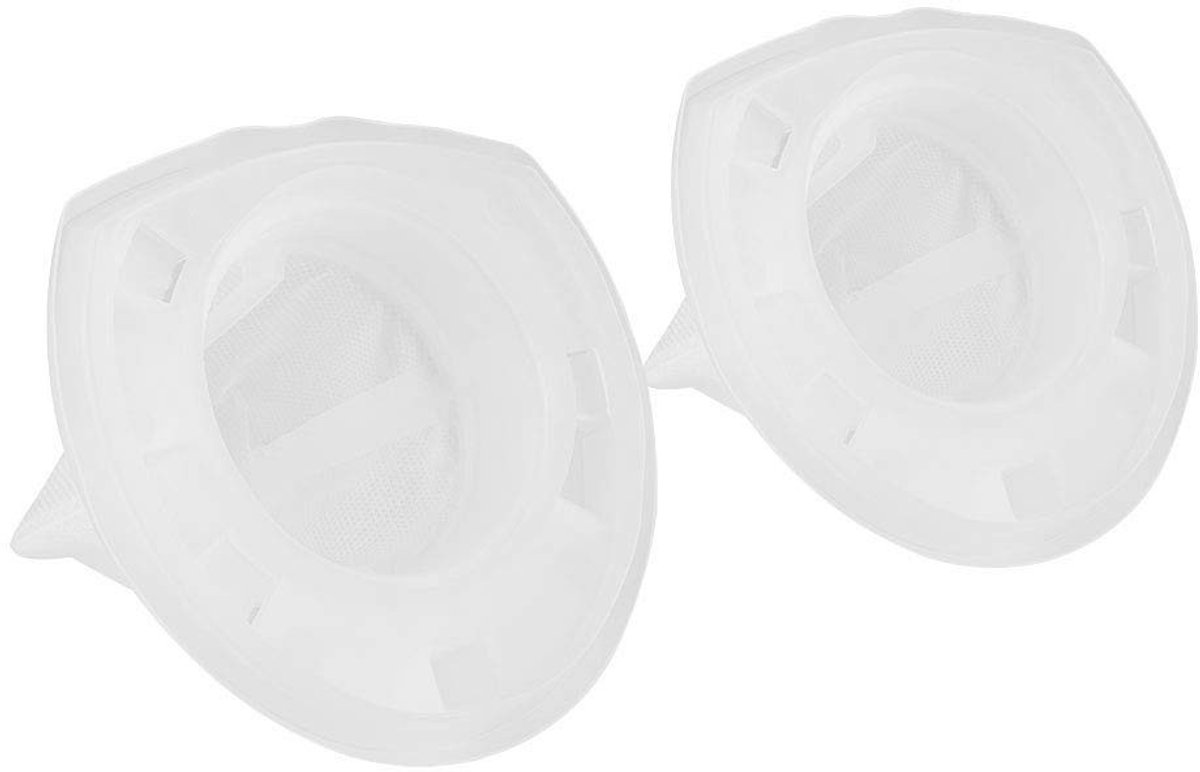 Dailygoody - Vervangingsfilter - 2 Stuks - Herbruikbaar - Wit - Geschikt voor Black & Decker Dustbuster - Filter voor Stofzuiger