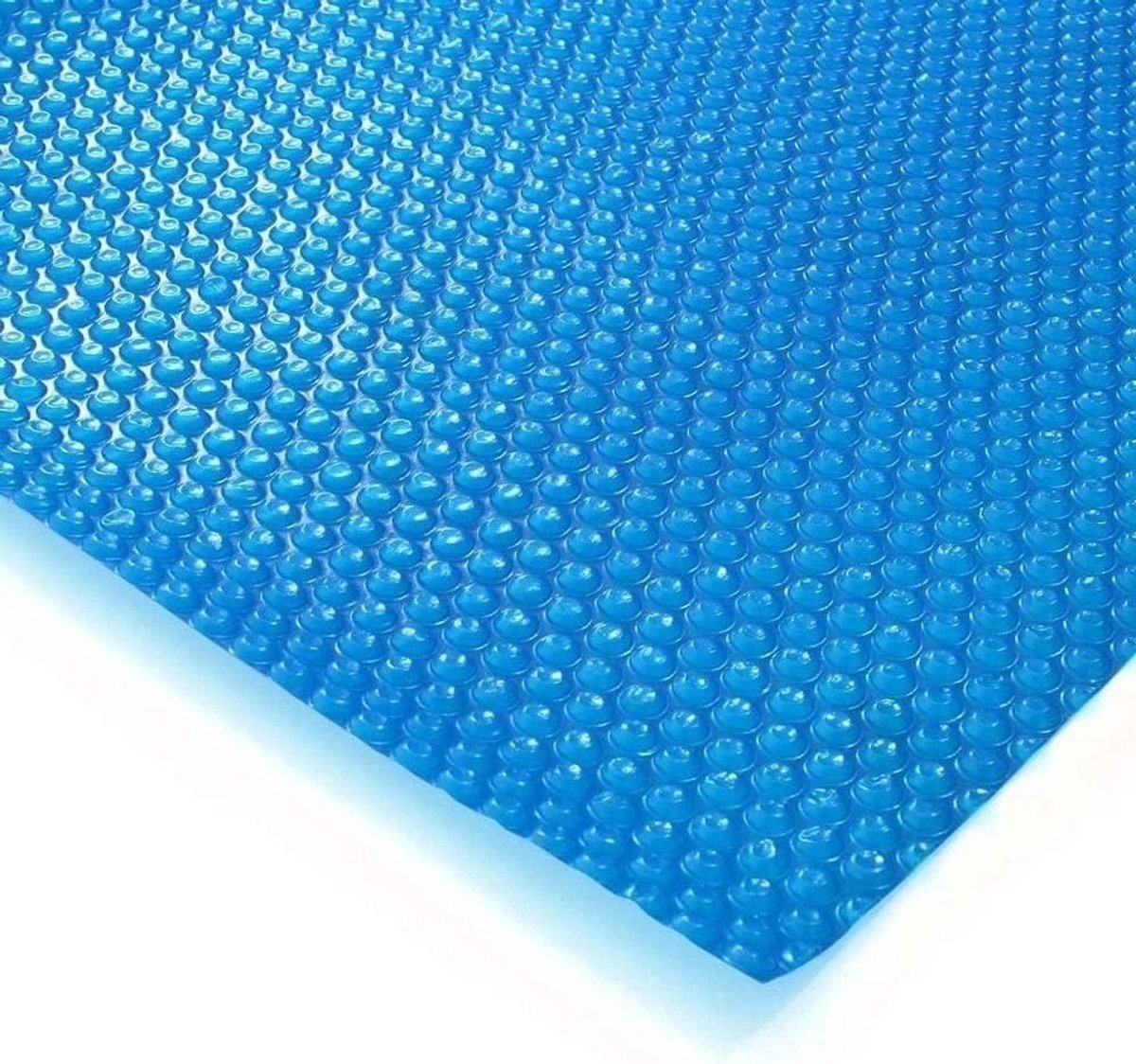 Zwembadafdekking Bubbelplastic - Zonnedeken Poolfolie - Zwembad Warm Houden - 400 Micron Dikte - 4x6 meter - Blauw