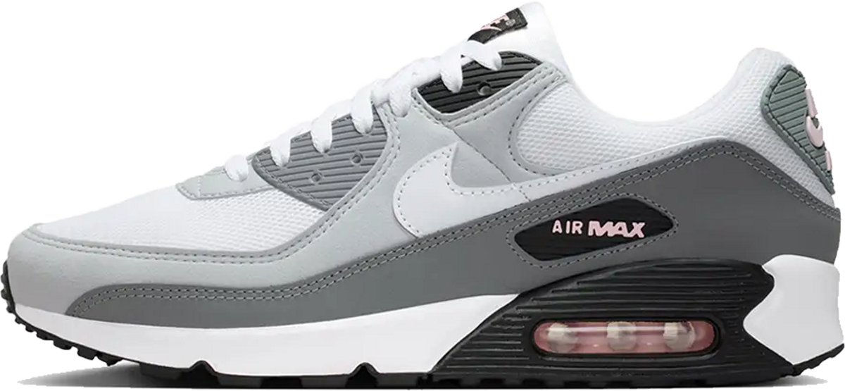 Nike Air Max 90 – Wolf Foam/Smoke / Air Max Lifestyle Heren Sneakers voor Mannen Grijs