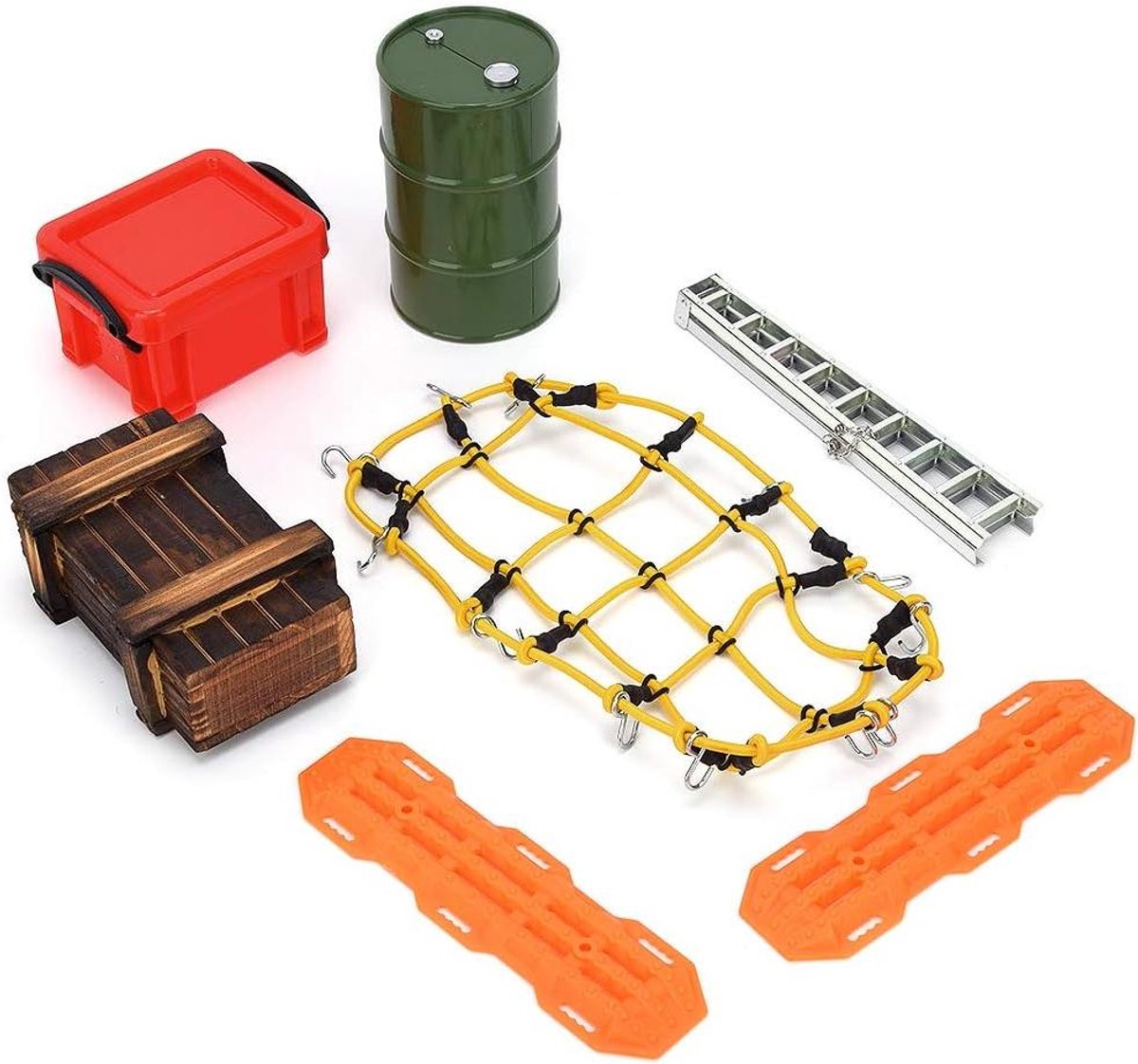 RC Auto Bagagenet - Opbergnet Lader - RC Auto Accessoires - Duurzaam Materiaal - 18 x 14 x 6 cm