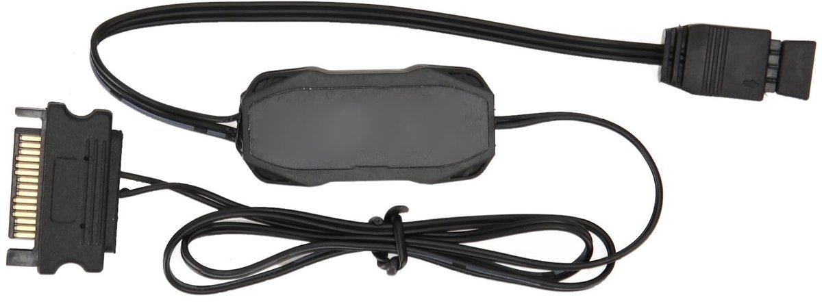Dailygoody - ARGB-controller - Mini RGB-controllerkabel - Eenvoudig in gebruik - 5V 3-pins - Voor lichtstrips - Voordelig en veelzijdig