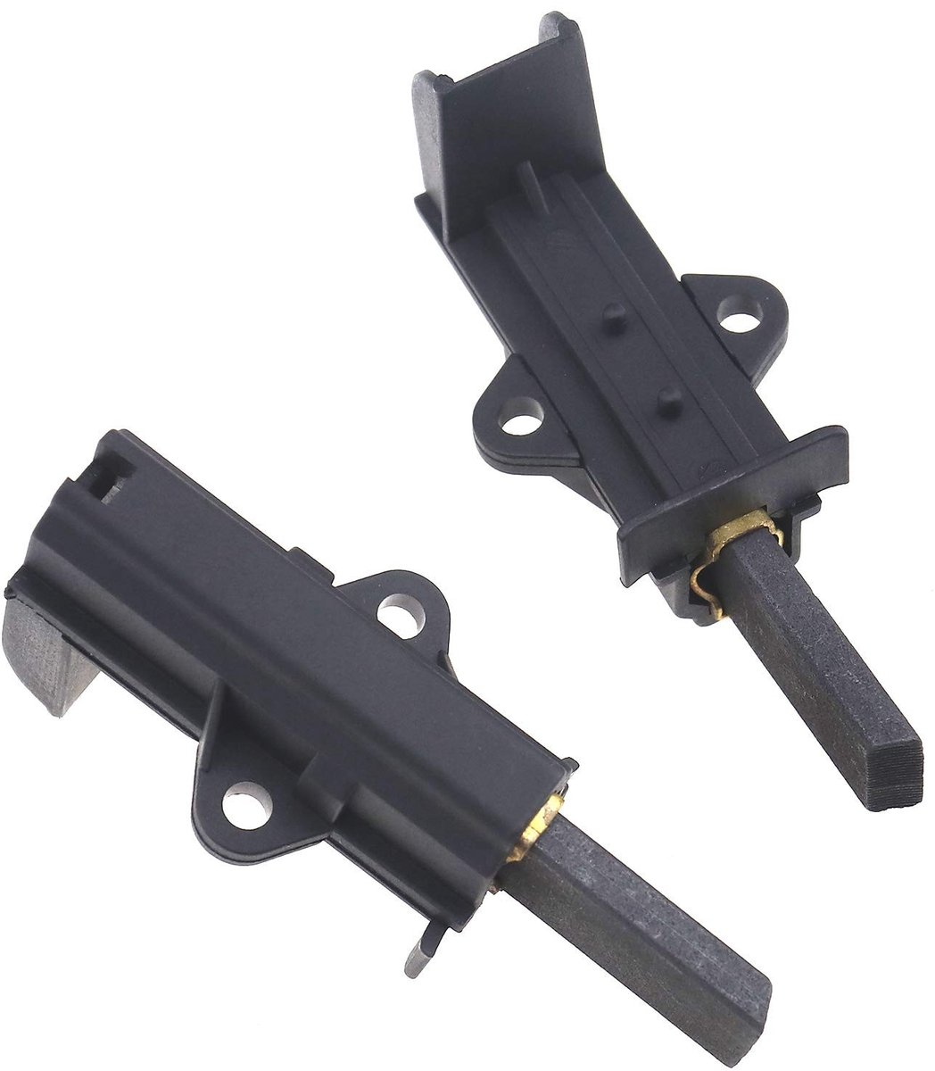 Dailygoody - Vervangende Koolborstels - Motorborstels voor Wasmachine - Zwart - Brush Set - Geschikt voor Beko WM1512S/WM5100S/WM5100W/WM5120S