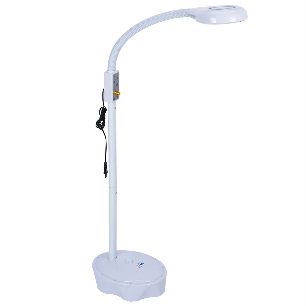 Dailygoody - OmGoods - Dailygoody - LED vergrootglas lamp - 3x vergroting - Perfect voor manicure en lezen - Wit - 80 LED's - Ideaal voor tattoo en hobbyisten - 15W