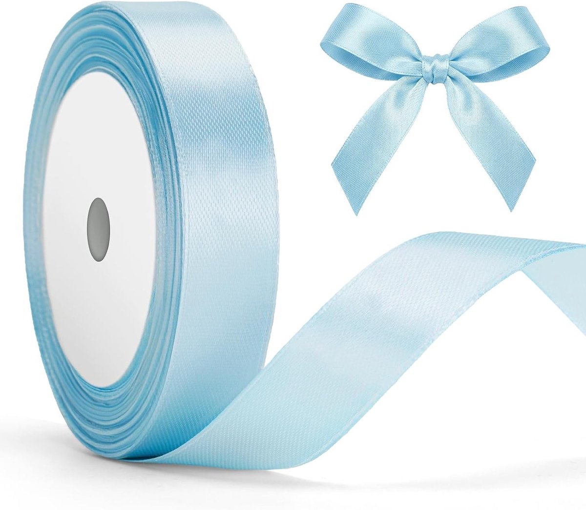 Decoratieve Satijnen Ribbons van 20mm voor Cadeaus en Knutselen - 22m Lange Ribbons voor Versiering en Cadeauverpakking