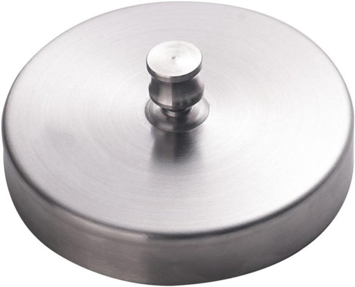 Hamburger Pers - Patty Maker Schimmel - Hamburgers Maken - Afneembaar Ontwerp - 9.5 cm - Zilver