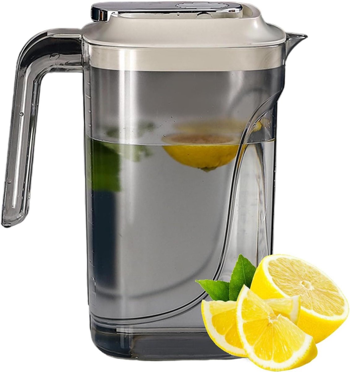 Koelkast Water Dispenser - Drank Dispenser Koelkast - Gekoeld Water Serveren - Ruimtebesparend Ontwerp - 2200 ml - Wit